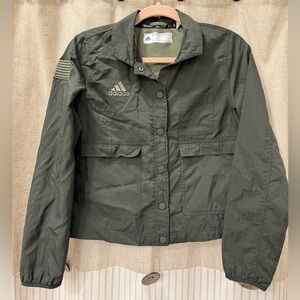 Adidas Women's Olive Utility Jacket